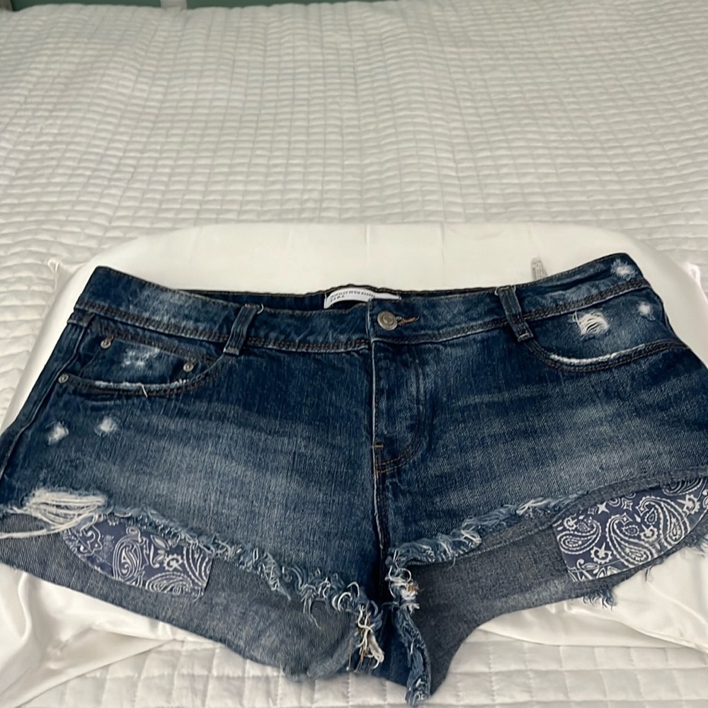 Zara denim shorts